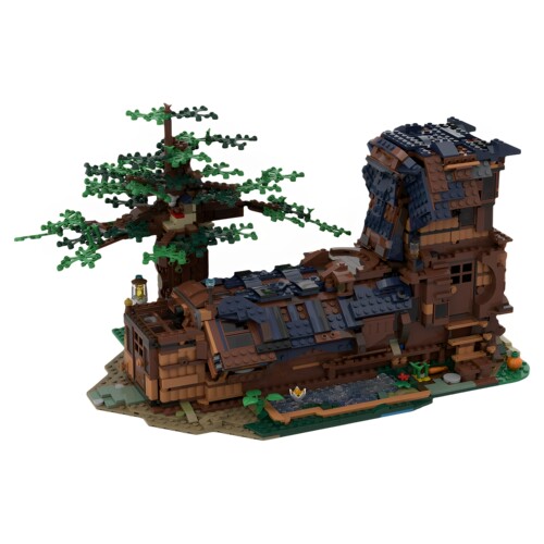 高砖零件MOC-149206童话鞋屋