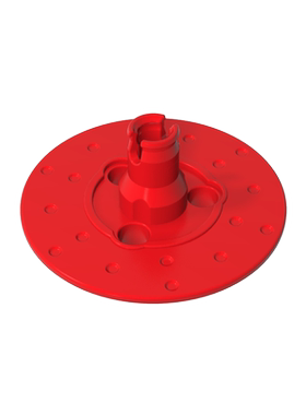 积木35189 转向车轮毂盘零件配件MOC定制DIY礼品玩具科教