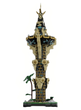 现货小颗粒MOC-139323塞尔达塔楼积木益智玩具模型礼物摆件