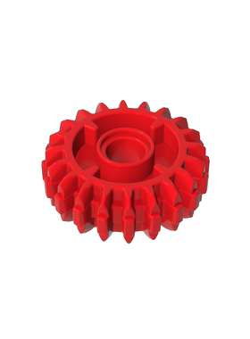 积木35185 双斜面20齿传动齿轮零件配件MOC定制DIY礼品玩具科教