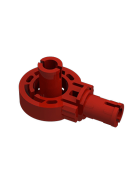 华志积木47455积木带栓旋转活动关节连接件玩具配件零件拼装拼插