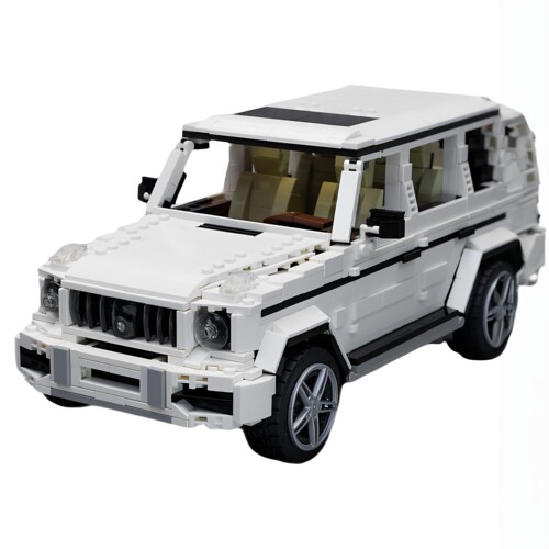 MOC-44956小颗粒越野车积木零件