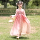 超仙古风连衣裙女孩唐装 GBUBG 儿童古装 2026新款 春秋 女童汉服春装