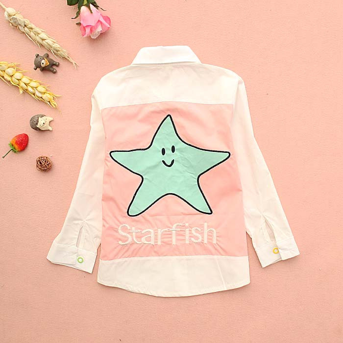 Chemise fille à manche longue - Ref 2086525 Image 3