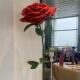 巨型玫瑰纸花艺婚庆礼立体大玫瑰道具美陈摆件网红橱窗布置装 饰花