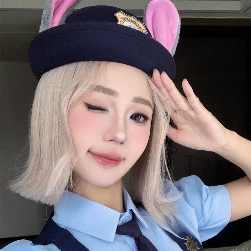 疯狂动物城朱迪兔子警官帽子游乐园cos氛围感拍照小礼帽小众发饰,服饰配件/皮带/帽子/围巾,帽子,淘宝优惠券,粉丝福利购,淘宝优惠卷