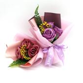 母亲节香皂花教师节创意仿真花朵花束年会活动节日礼品