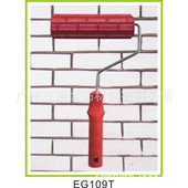 7寸肌理漆压花滚筒艺术涂料工具滚筒刷墙硅藻泥施工油漆刷头