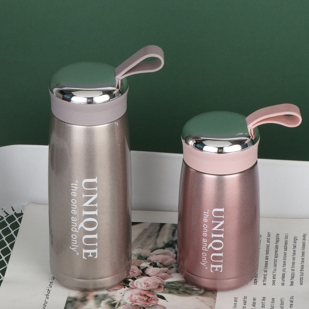 硅胶手提电镀盖04不锈钢真空保温杯 磨砂时尚男女学生水杯礼品杯,餐饮具,保冷/保温杯,淘宝优惠券,粉丝福利购,淘宝优惠卷