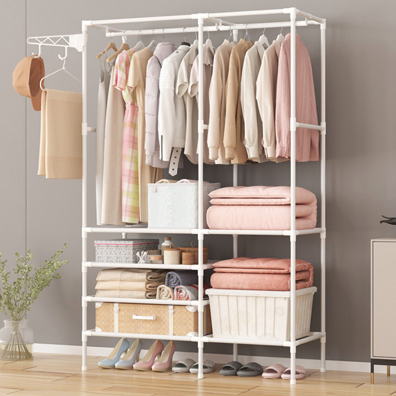 衣帽架多功能收纳架卧室衣服架大容量挂衣架落地家用多层整理置物,住宅家具,衣帽架,淘宝优惠券,粉丝福利购,淘宝优惠卷