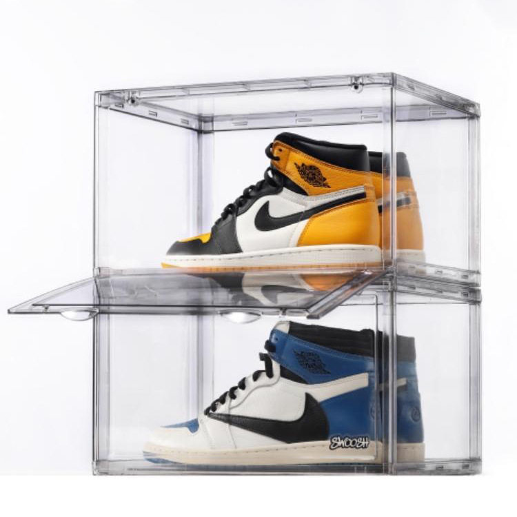 6面全透明鞋盒亚克力aj篮球鞋收纳盒塑料防氧化鞋柜防尘收藏鞋墙,收纳整理,其他收纳盒,淘宝优惠券,粉丝福利购,淘宝优惠卷