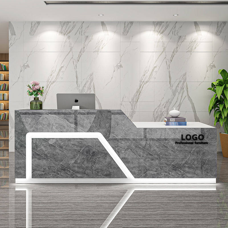 吧台收银台院店铺小型柜台桌白色简约现代公司前台接待台烤-,商业/办公家具,操作台,淘宝优惠券,粉丝福利购,淘宝优惠卷