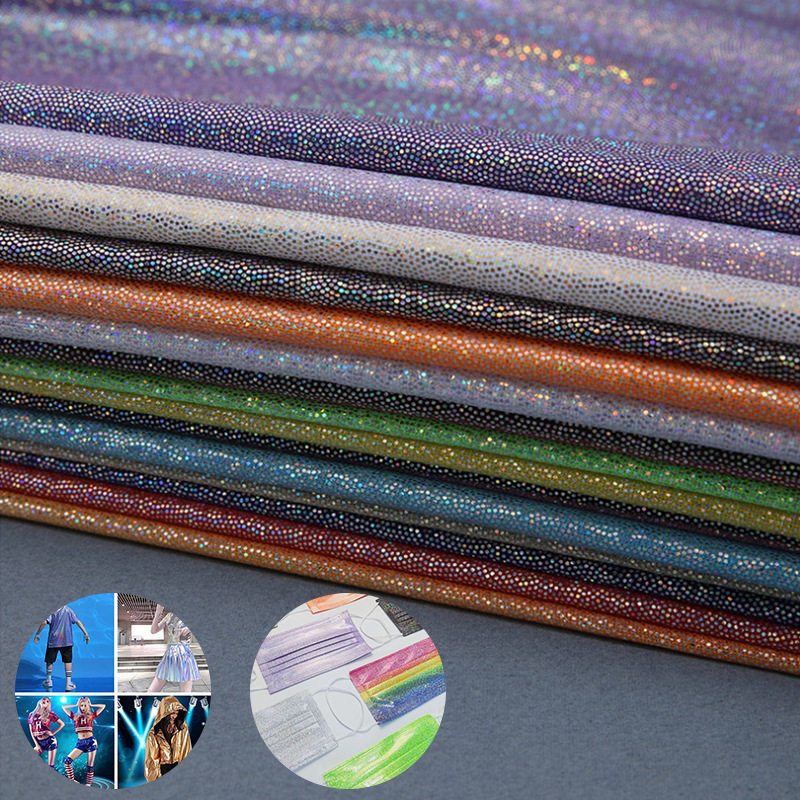 七彩幻彩镭射指纹点烫金布舞台服装面料 桌布玩具布圣诞烫金面料,纺织面料/辅料/配套,涤纶面料,淘宝优惠券,粉丝福利购,淘宝优惠卷