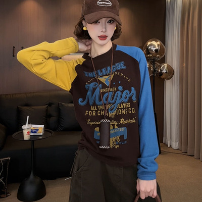 Angelhue品牌内搭打底衫女2025新款爆款可外穿轻奢高级感长袖t恤