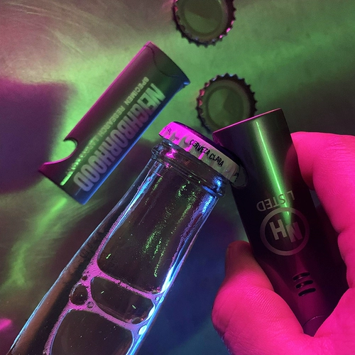 Металлическая ветрозащитная зажигалка, простой и элегантный дизайн, алюминиевый сплав, подарок на день рождения