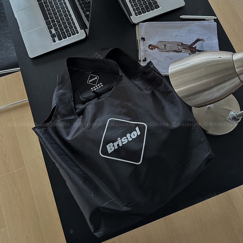 潮牌Bristol牛津布防水购物环保可折叠购物袋单肩超市便携购物袋