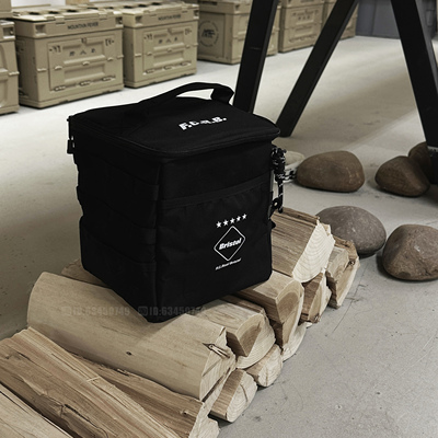 潮牌FCRB藤原浩户外露营收纳包可折叠野餐工具包杂物袋防水野餐包