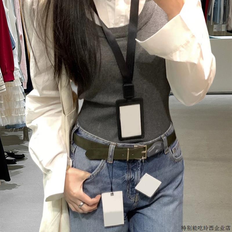2025秋装新款翻领显瘦拼接针织背心衬衫假两件学院风上衣女