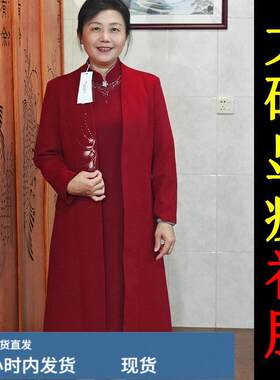 大尺码遮肚结婚礼服妈妈