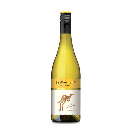 yellow tail/黄尾袋鼠 世界系列霞多丽1瓶装750ml半干型白葡萄酒