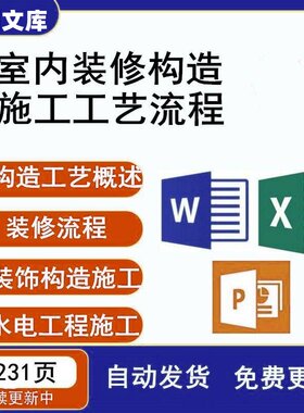 家装室内装饰装修公司设计师业务员施工工艺材料培训PPT课件教程