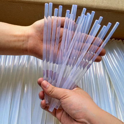 透明热熔胶棒热溶胶条胶枪棒棒胶高粘热胶棒7mm胶棒手工DIY