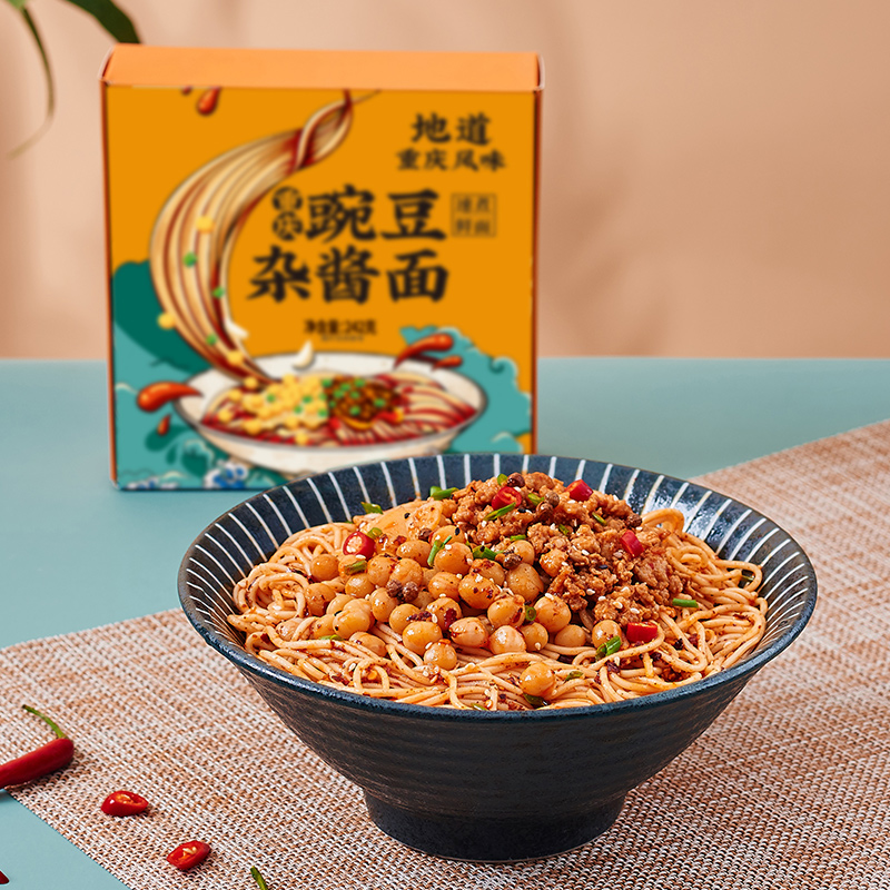 人气断货王重庆豌豆杂酱面