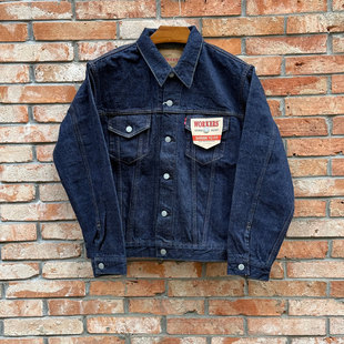 Workers Japan 超长绒13.75oz黑色赤耳TYPE III 三代牛仔夹克