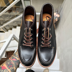 The Boots Material日本浅草制 严选茶芯牛皮875低帮楦型工装靴