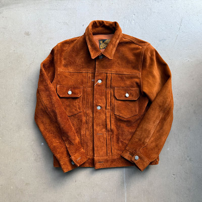 Y'2 LEATHER 肉感十足 日本手工制作 重磅黄金翻毛皮二代夹克皮衣