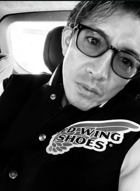 Human Made联名REDWING 木村拓哉同款羊毛牛皮皮袖复古棒球夹克