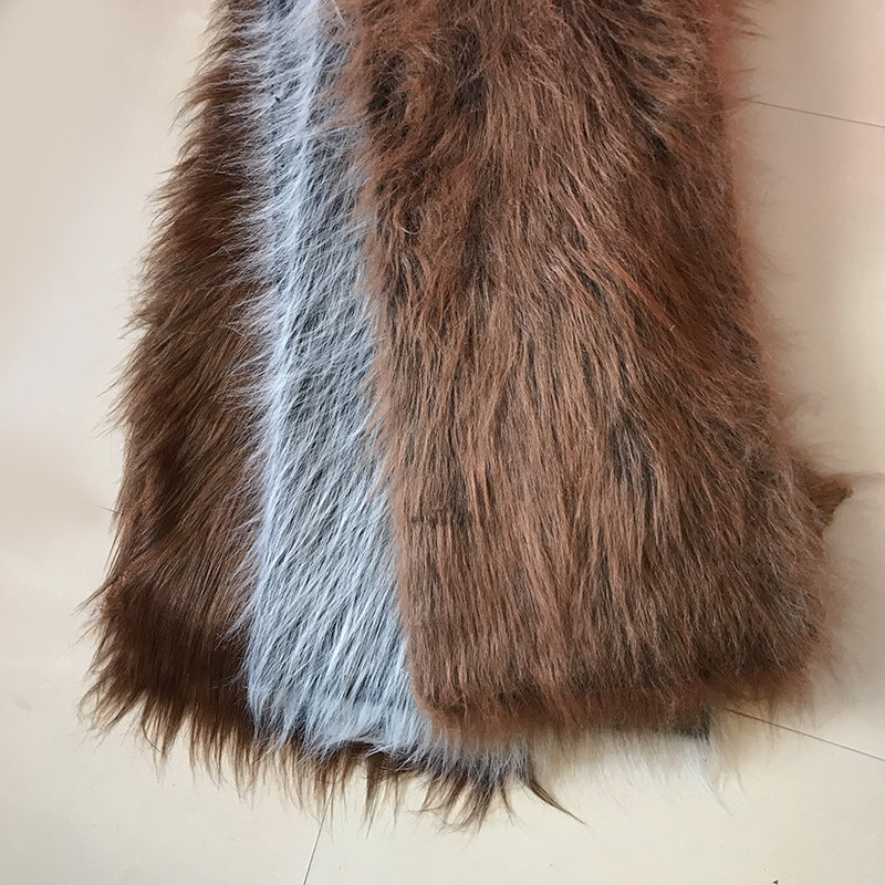 长毛绒布料拍照背景布柜台展示布演出服手工面料cosplay兽装毛布