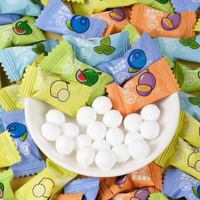 维c无糖薄荷糖清新接吻口气