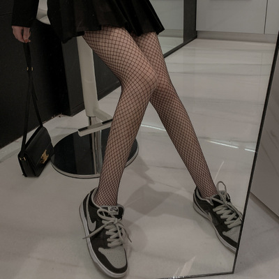 网红镂空伪娘风鱼眼少女渔网袜