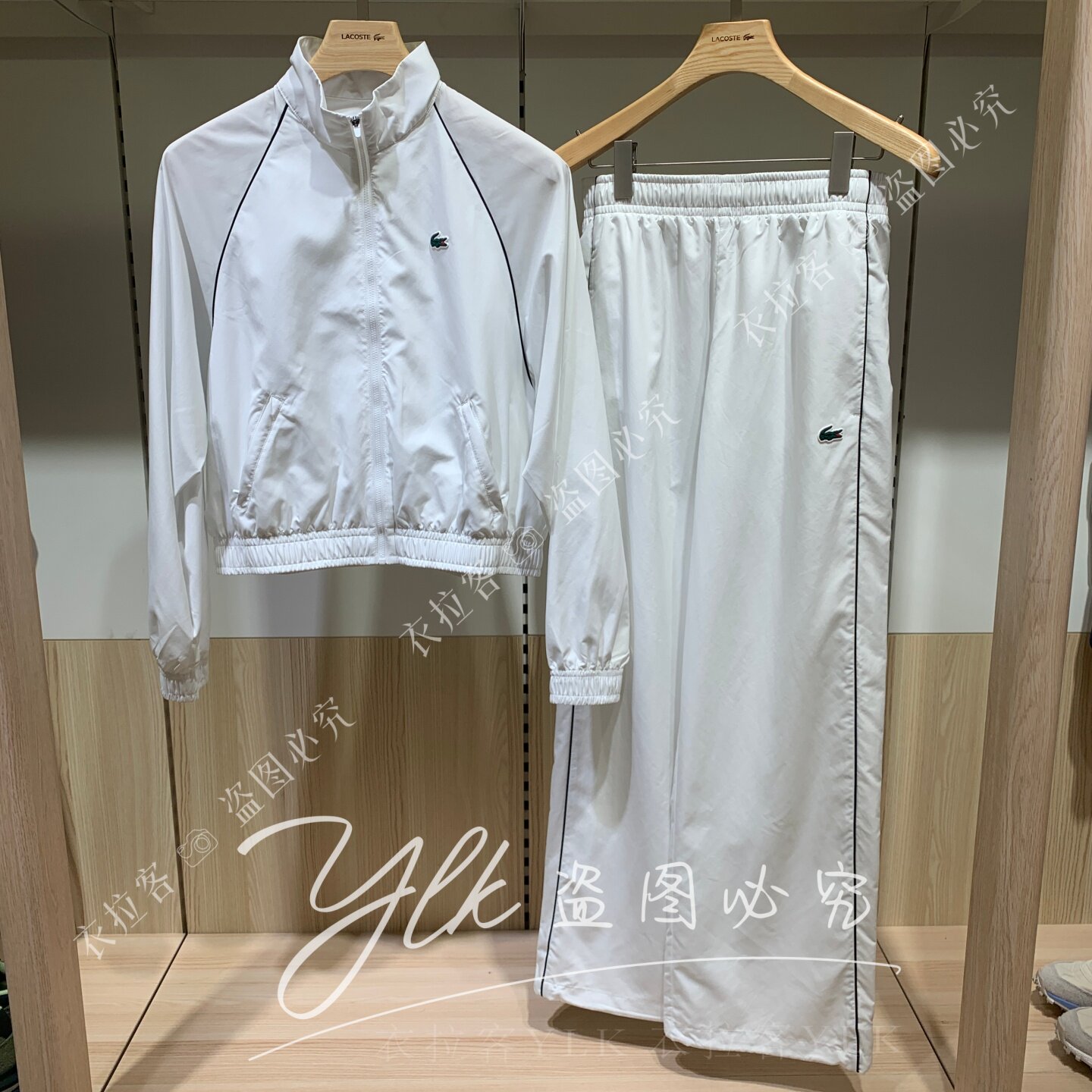LACOSTE法国鳄鱼网球运动夹克图片