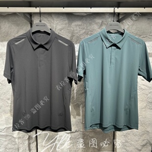 安踏旅行系列2026年夏季新款男冰肤翻领短袖POLO衫 152630121