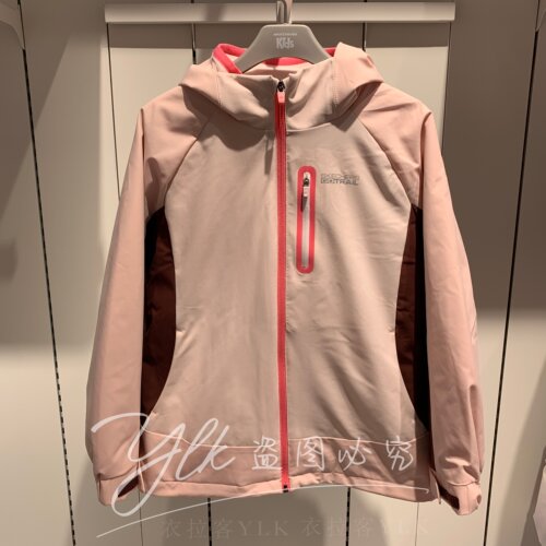 斯凯奇女童三合一冲锋衣摇粒绒