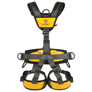 欣达户外轻量化五点式全身安全带空调安装登山攀岩高空作业保护带