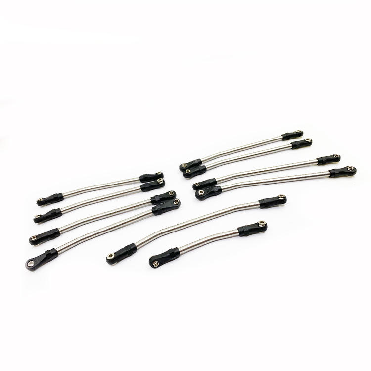 Axial scx10 II 90046 90047 90075钛合金折弯拉杆性能版10条装