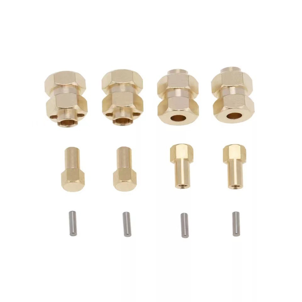 SCX24 仿真攀爬车黄铜结合器 配重结合器 加宽结合器 单边加宽4MM