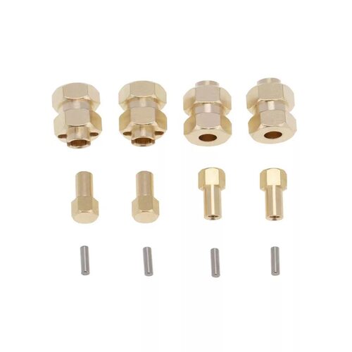 SCX24 仿真攀爬车黄铜结合器 配重结合器 加宽结合器 单边加宽4MM