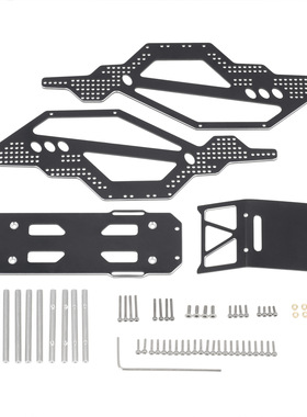 1/24 仿真攀爬车 Axial SCX24 90081 铝合金车架 铝合金车壳