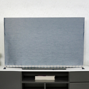 电视机防尘罩套2023年新款 罩子液晶纯色电视布 55英寸65寸75壁挂式