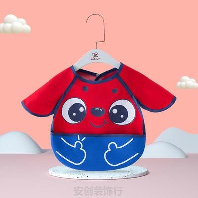 幼儿吃饭围兜罩衣童女专用清洗公主背心轻薄外穿幼儿园护衣餐椅冬