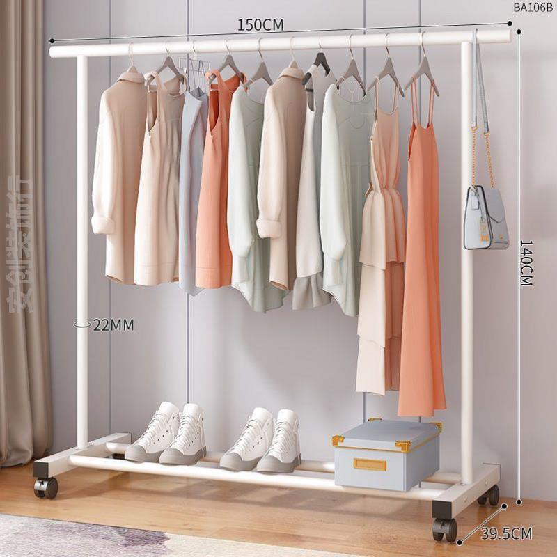 2025新款落地晾衣架专用阳台晒衣服晒被子架子衣柜伸缩衣服简易晾