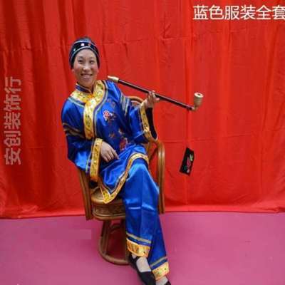 舞台同款开封王婆演出服搞服装媒婆地主婆道具丑婆]戏剧全套演出