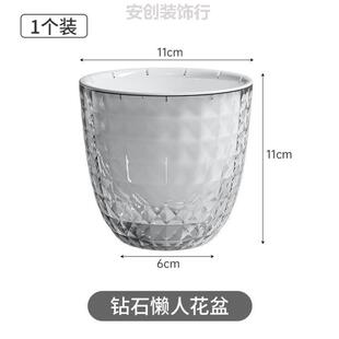 郁金香水培花盆专用塑料盆养植加仑水盆水花培植种花多肉明水阳台