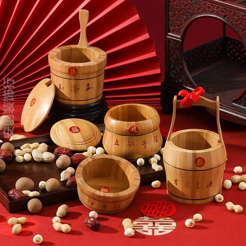 婚房子孙桶男方手提结婚用子孙桶装饰喜庆娘家礼品小号布置新婚嫁