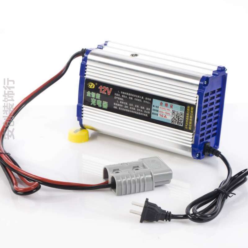 正波叉车电瓶充电充电器高车扫堆智能洗地机电动通用12V24V?全半 五金/工具 液压装卸车 原图主图