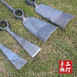 挖矿镐头羊角铁镐战备钢镐开荒镐洋镐锻造锄尖猛士军镐大号十字镐